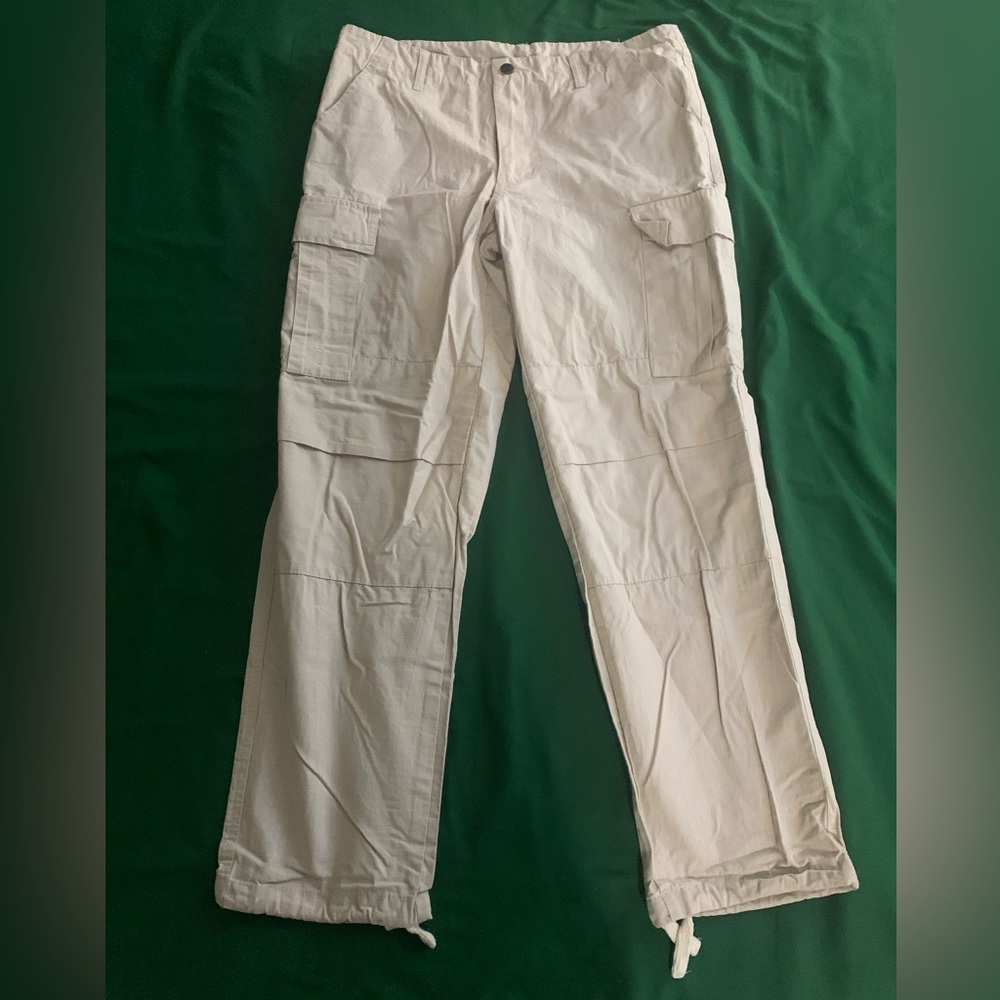 Men’s Carhartt Cargo Pants Khaki - Picture 3 of 5